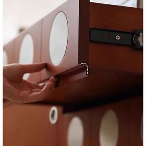 Mueble para TV de madera maciza, 150x40x63cm, muebles de almacenamiento minimalistas nórdicos para sala de estar, diseño Retro de pie - Product Image 3
