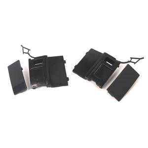 CZPINCHEN Cache-plaque de protection de remorque pour Volkswagen Touareg 2016-2018, pare-chocs avant, matériau ABS, ensemble gauche et droit - Product Image 2