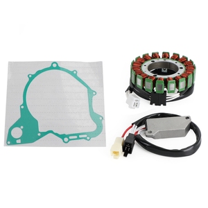 สำหรับยามาฮ่า วีราโก <span class=keywords><strong>XV</strong></span> 535 500 <span class=keywords><strong>400</strong></span> 1987-1994 แม็กนีโต สเตเตอร์ ตัวปรับแรงดันไฟฟ้า ปะเก็น - Product Image 1