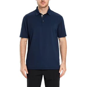 Chemise de golf pour hommes à manches courtes, polos de golf à séchage rapide, polos personnalisés, impression de logo - Product Image 1
