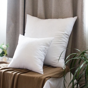 Ném Gối Chèn Sợi Polyester Sợi Nhỏ Màu Trắng 20x20 Inch Giường Và Ghế Gối Trong Nhà Gối Chèn - Product Image 2