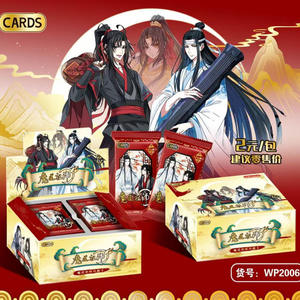 Atacado Cartão Mo Dao Zu Shi <span class=keywords><strong>Wu</strong></span> Xian Wei Colete Papel Jogando Cartão Lomo Cartão Lan <span class=keywords><strong>Wang</strong></span> Ji - Product Image 2