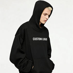 Sudadera Personalizada ODM de Otoño, Gruesa, con Bolsillo Bordado, Transpirable, Resistente al Viento, de Secado Rápido, Estilo Urbano, de Algodón y Forro Polar, Talla Grande - Product Image 3