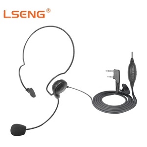 Micro-<span class=keywords><strong>casque</strong></span> LSENG pour talkie-walkie, écouteur <span class=keywords><strong>radio</strong></span> bidirectionnel, connecteurs K personnalisés, fournisseur d'accessoires professionnels - Product Image 1