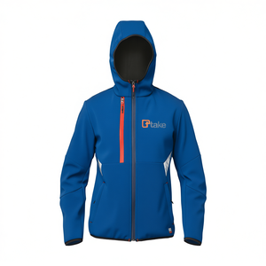เสื้อแจ็คเก็ตซอฟต์เชลล์ Ttake สีน้ำเงิน ไซส์ L สำหรับชุดทำงาน - Product Image 2