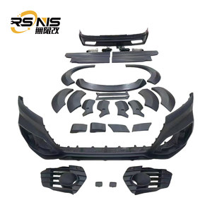 Para <span class=keywords><strong>Audi</strong></span> Q7 Upgrades para Nova Fibra De Carbono Carro Pára-lama Roda Brow Difusor Traseiro Spoiler Alta Qualidade Body Kit - Product Image 3