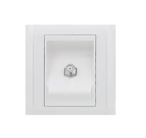 Qming qming CE copper hot sale TV socket high temperature plug (Hardware product)