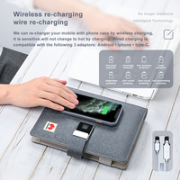 Pantalla A5 Publicidad Reproductor MP4 Smart Diary Notebook Powerbank Agenda con controlador USB Producto LCD Video 7 pulgadas