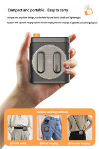 M29 Không Dây Clip Microphone Khuếch Đại Loudhailer Loại C Adapter Đa Hướng Thời Gian Thực Âm Thanh Đồng Bộ Cho Các Thiết Bị Android - Product Image 2