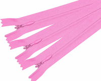 Fermeture éclair invisible en nylon, dissimulée, à verrouillage automatique, à extrémité fermée, pour textiles de maison, robes, jupes, accessoires de couture, couleurs et longueurs personnalisées