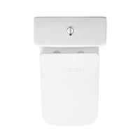WC en céramique deux pièces avec siphon en P, double chasse, pour hôtels, sanitaires en porcelaine, vente en gros