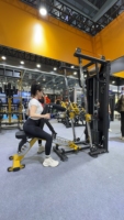 Lat Pulldown LAND Fitness pour machine à charges programmées, pour entraînement de force en salle, prix compétitif, direct usine