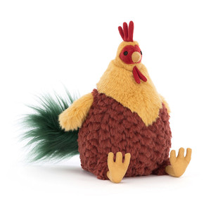 Juguete de Peluche de Gallo <span class=keywords><strong>Cluny</strong></span> a Precio de Fábrica, Animal de Peluche Suave, Decoración Rústica para Granja, Adorno de Otoño para Acción de Gracias - Product Image 1