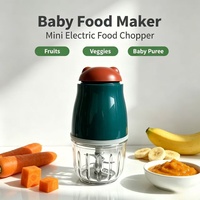 Robot culinaire pour bébé, mini mixeur domestique, hachoir à viande pour pâte de riz et purée pour bébé