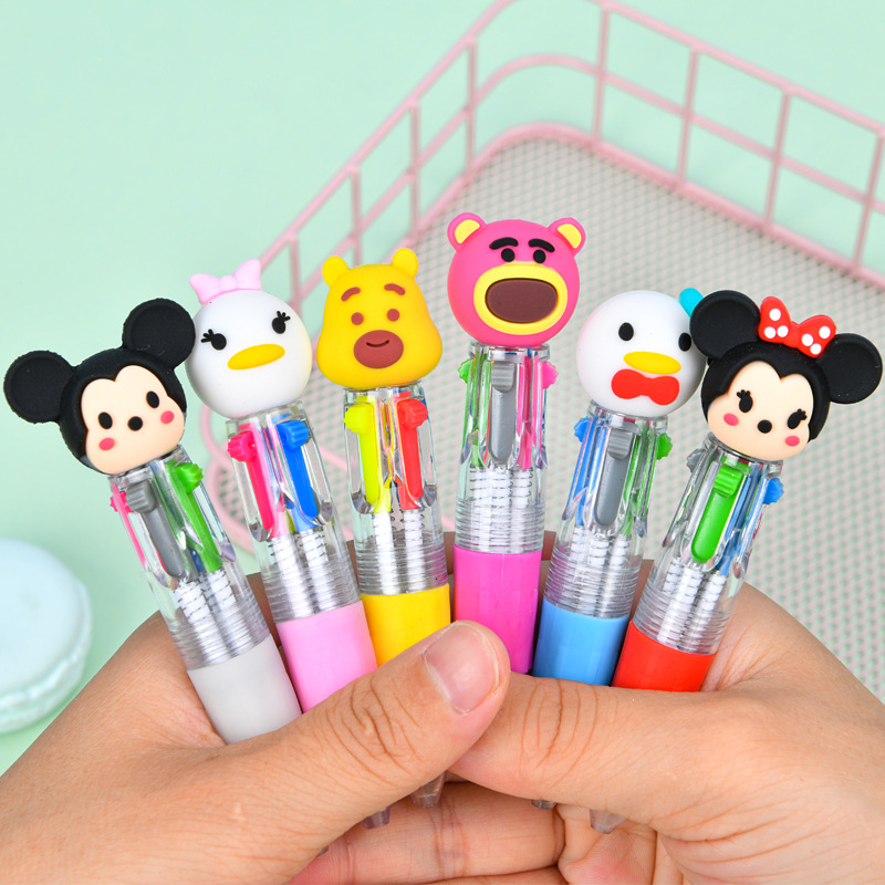 Type de balle 0,7-stylo à bille à quatre couleurs [série disney]