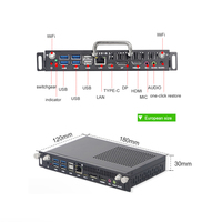Mini PC OPS Intel de 13e génération - Windows 10 Pro pour tableau blanc interactif, affichage numérique, sortie 4K