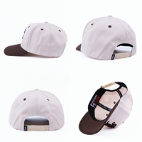 Gorra de Béisbol de Perfil Alto con Logotipo Bordado en 3D Personalizado al por Mayor, Gorra de 5 Paneles con Estructura en A, Dos Colores, Estilo Vintage, Marcas de Streetwear