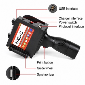 Imprimante jet d'encre à séchage rapide pour codes QR, codes-barres, dates, codes de lot, marquage de logos sur cartons, tuyaux en plastique, emballages métalliques - Product Image 5