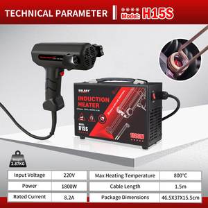 Chauffe-infrarouge portable professionnel 1600W/2000W – Outil rapide sans flamme pour le retrait de boulons et de roulements avec construction en plastique - Product Image 2