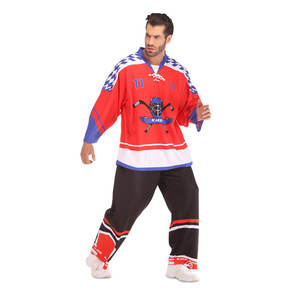 Jersey Hoki Es Pria, Pakaian Olahraga Seragam Hoki Es Pria Sublimasi Kustom - Product Image 1