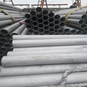 Tuyau en acier inoxydable sans soudure, norme AISI SCH40, modèle pour le transfert de fluides industriels, services de pliage, soudage et découpe - Product Image 3