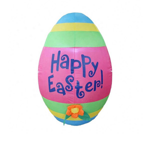 Hot Sale Carnival Event Outdoor Yard Decoration Props Giant Eggs Toy Inflatable Easter Egg