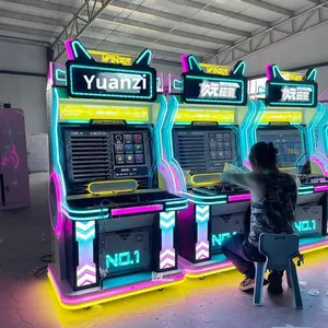 Luxury Double Player Coin-Operated Hardware Fighting Machine Arcade Moonlight <b>Treasure</b> <b>Box</b> Children's Ages 8+ Duel Game - Product Image 4