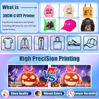 NOUVEAU Imprimante DTF Machine d'impression A3 Set epson 3200 Tête d'impression Transfert T Shirt Fabric Apparel Printer I3200 DTF Printer Grossiste