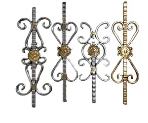 Pilares decorativos de aço inoxidável para trilhos de varanda, venda quente de fábrica