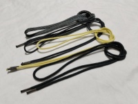 Vente en gros de chaussures tressées en aramide renforcé, 8 mm de large, légères, résistantes à l'usure, ignifuges, souples, imperméables et haute résistance