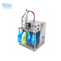 Machine de remplissage de sachets à double tête haute précision pour jus de fruits et boissons gazeuses – Remplisseuse automatique de sachets haute efficacité