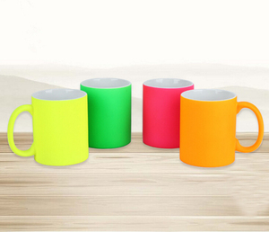 High Quality Candy Color 11Oz Ceramic Mug Sublimation Printing Microwave & Dishwasher Safe for Home or Office Use - Product Image 1