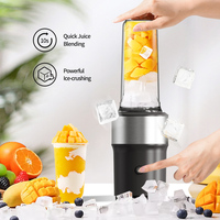 Blender portable sans BPA de 650 ml, mixeur électrique à portion individuelle pour smoothies et boissons protéinées