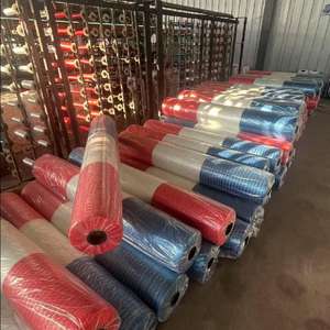 Plastik ağlar saman balya için ağ sargı silaj Tarp özel boyut silaj filmi malçlama plastik balya sarma <span class=keywords><strong>Net</strong></span> - Product Image 5