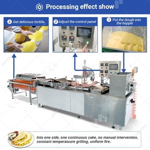 Machine à tortillas entièrement automatique, machine à pain mexicain, machine à lavash, machine à <span class=keywords><strong>tacos</strong></span> pour faire des tortillas de 30 cm pour les <span class=keywords><strong>burritos</strong></span> - Product Image 5