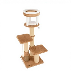 <span class=keywords><strong>Zeze</strong></span> เสื่อป่านศรนารายณ์สำหรับแมวลายต้นไม้และที่เกาของสะสมประหยัดพื้นที่บ้านแมวพร้อมกล่องกรอบปีนแมวที่ทันสมัย - Product Image 4