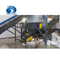 Machine de concassage, de lavage et de recyclage PP, PE à haut rendement et de granulateur