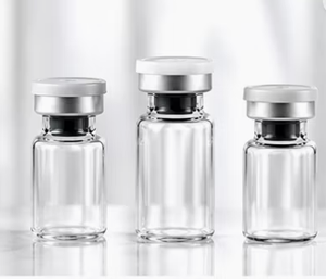 Frascos de Vidrio Mini Transparentes Compatibles con Etiquetas, Botellas de Borosilicato Marrón con Tapas de Aluminio Abatibles - Product Image 3