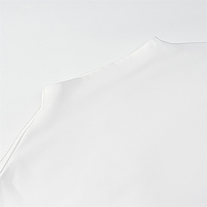 ZATRHMBM Primavera/Estate 2026 Nuova Maglia Bianca Ampia e alla Moda con Stile Casual <span class=keywords><strong>Asimmetrico</strong></span> Retrò - Product Image 3