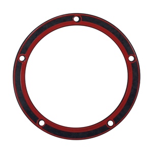 Anello guarnizione per coperchio Derby moto adatto per Harley Twin Cam Touring Dyna <span class=keywords><strong>Softail</strong></span> 1999-2016 - Product Image 1