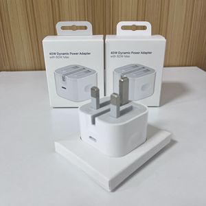 อะแดปเตอร์แปลงไฟ 40W ไดนามิก 60W สูงสุด สำหรับที่ชาร์จ iPhone17 สำหรับที่ชาร์จ iPhone 40W อะแดปเตอร์ USB-C แบบ EU US UK 40W Type-c ที่ชาร์จ iPhone - Product Image 1
