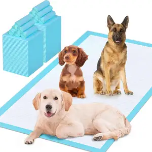 Muestra gratis caliente 22 "x 22" "28x30" absorber almohadilla para mascotas cachorro entrenamiento proveedor perro cachorro almohadillas underpads