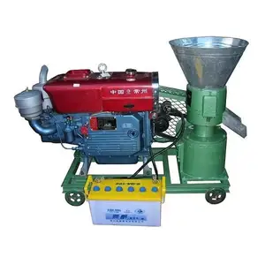 Diesel Engine Drive kl 260 pellet machine 22 hp pellet mill with competitive price