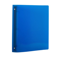 Carpeta Archivadora de 3 Anillos de 1 Pulgada con Logotipo Personalizado, Suministro de Fábrica, Carpeta de Plástico PP con Espuma para Oficina, Varios Tamaños, Hojas Sueltas, Carpeta 3D