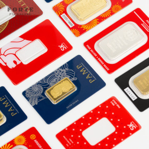 FORTE Vassoio Espositivo Personalizzato in Pelle PU per 10 Lingotti d'Oro, con Stampa Personalizzata - Product Image 3