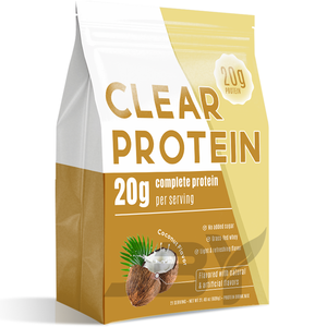JBY - Proteína de Suero de Leche Transparente de Etiqueta Privada, <span class=keywords><strong>Sabor</strong></span> Coco, 20 g de Proteína, <span class=keywords><strong>Sin</strong></span> Azúcar, Aislado de Proteína de Suero de Leche Transparente - Product Image 1
