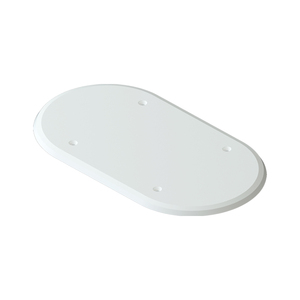 White Cover Double For 2x71mm Box For Junction Box