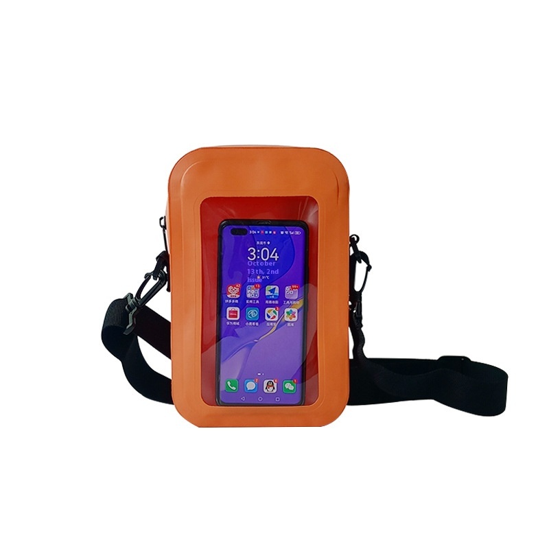 Customizable Outdoor Waterproof Mobile Phone Bag for Diving Wet Dry Separation Touch Screen Access Large Capacity Bag