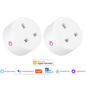 UK Standard Matter <b>Smart</b> Socket 13A 16A <b>Smart</b> Plug Support Voice Control Work With Homekit Alexa Google Home <b>Smart</b> Home - Product Image 1