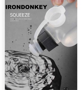 OEM/ODM 300ML 투명 컬러 스포츠 여행 물병 야외 스포츠 음료수병 식품 등급 물통 - Product Image 3